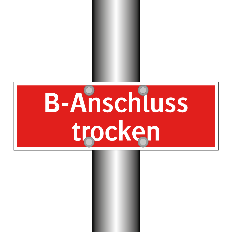 B-Anschluss trocken