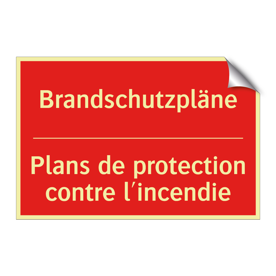 Brandschutzpläne - Plans de protection contre l'incendie /.../