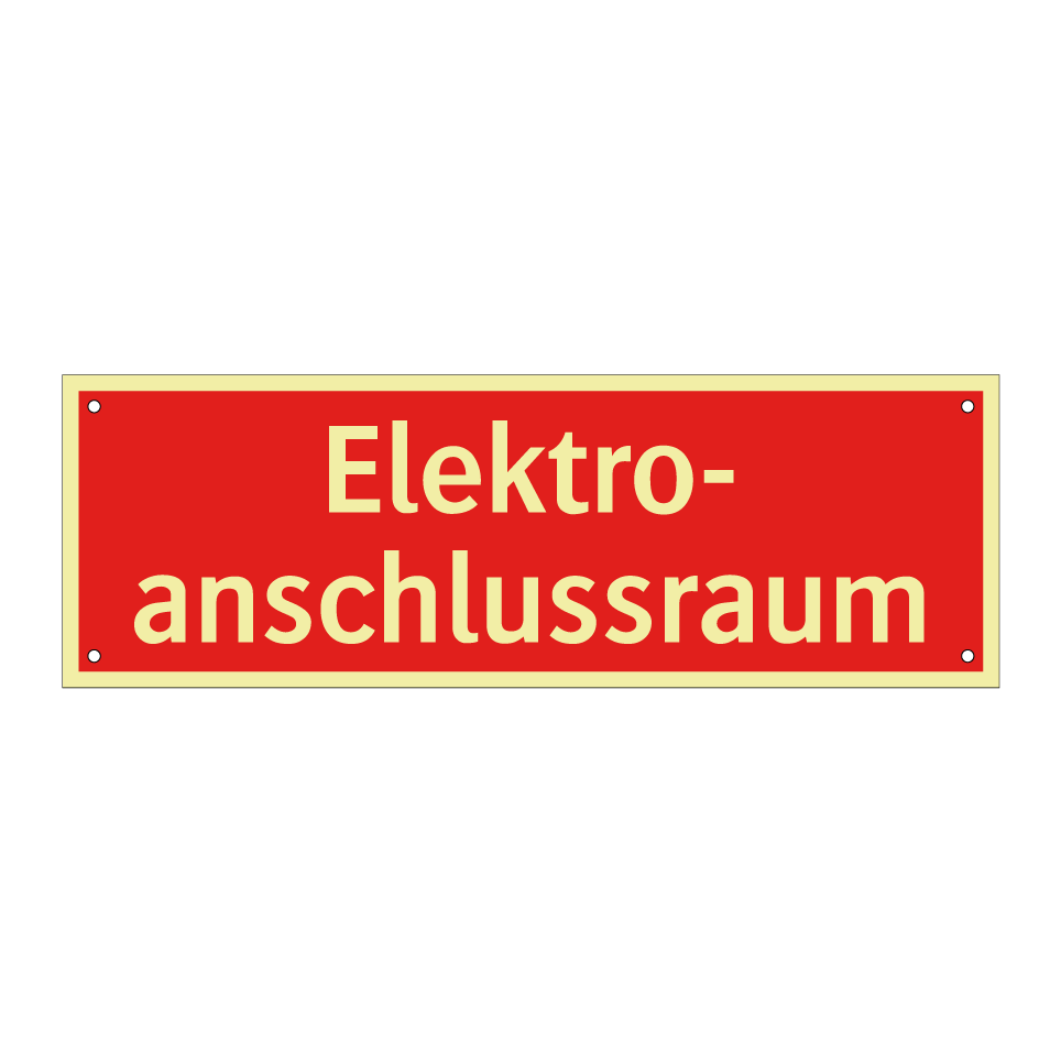 Elektro- anschlussraum