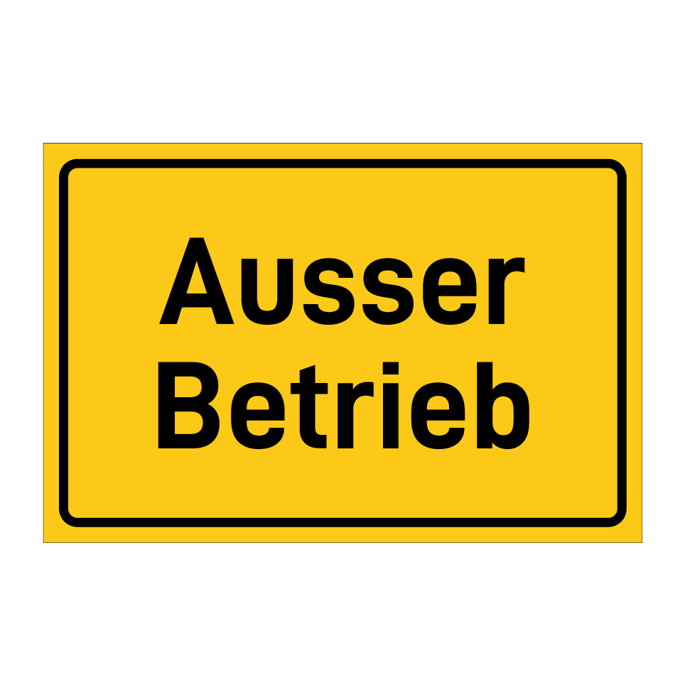 Ausser Betrieb