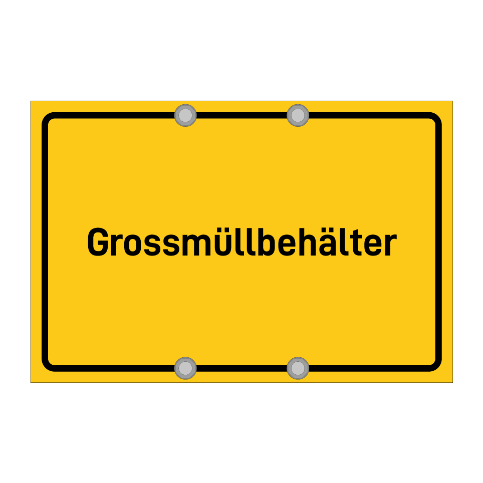 Grossmüllbehälter