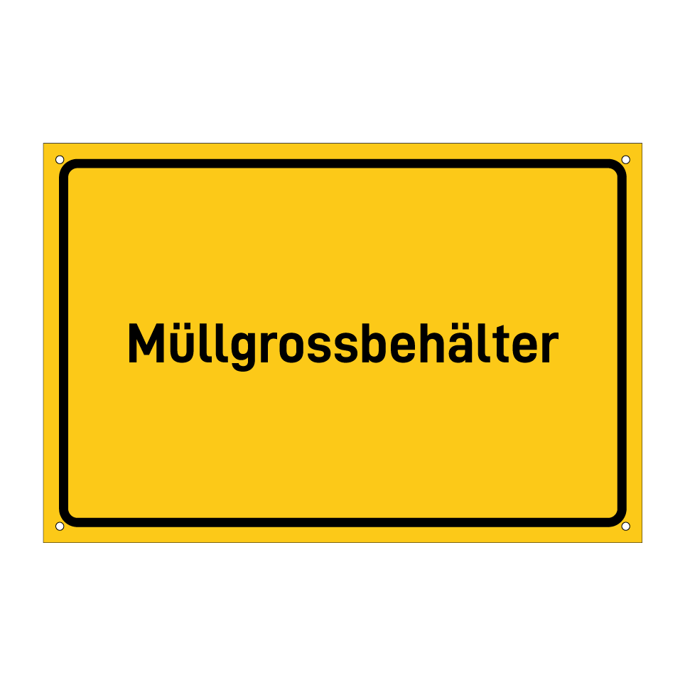 Müllgrossbehälter