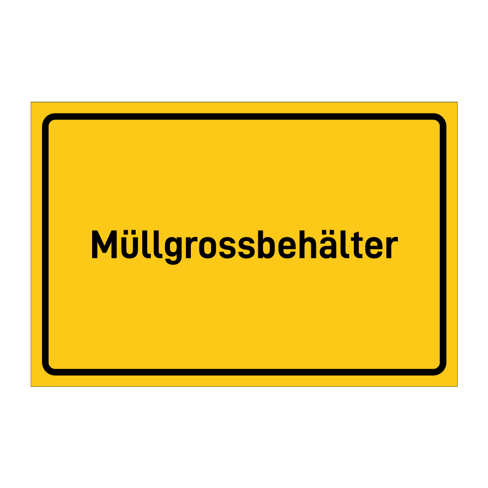Müllgrossbehälter