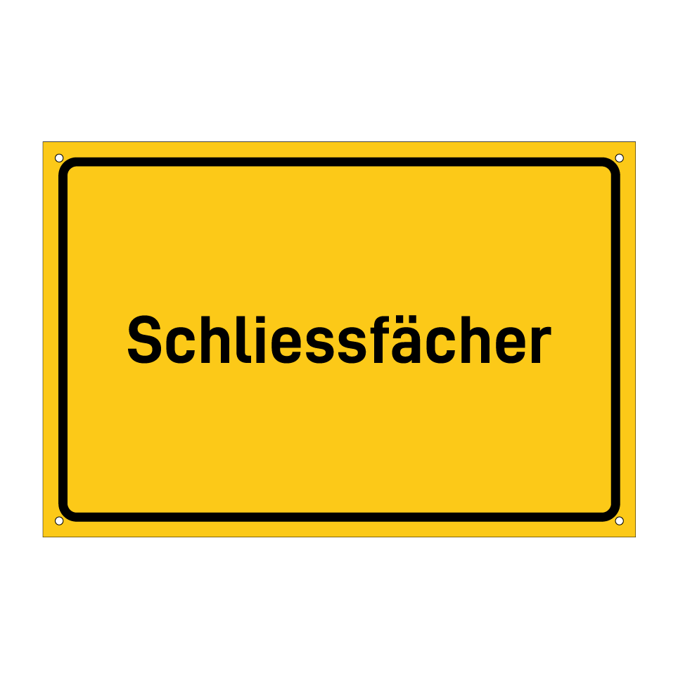 Schliessfächer