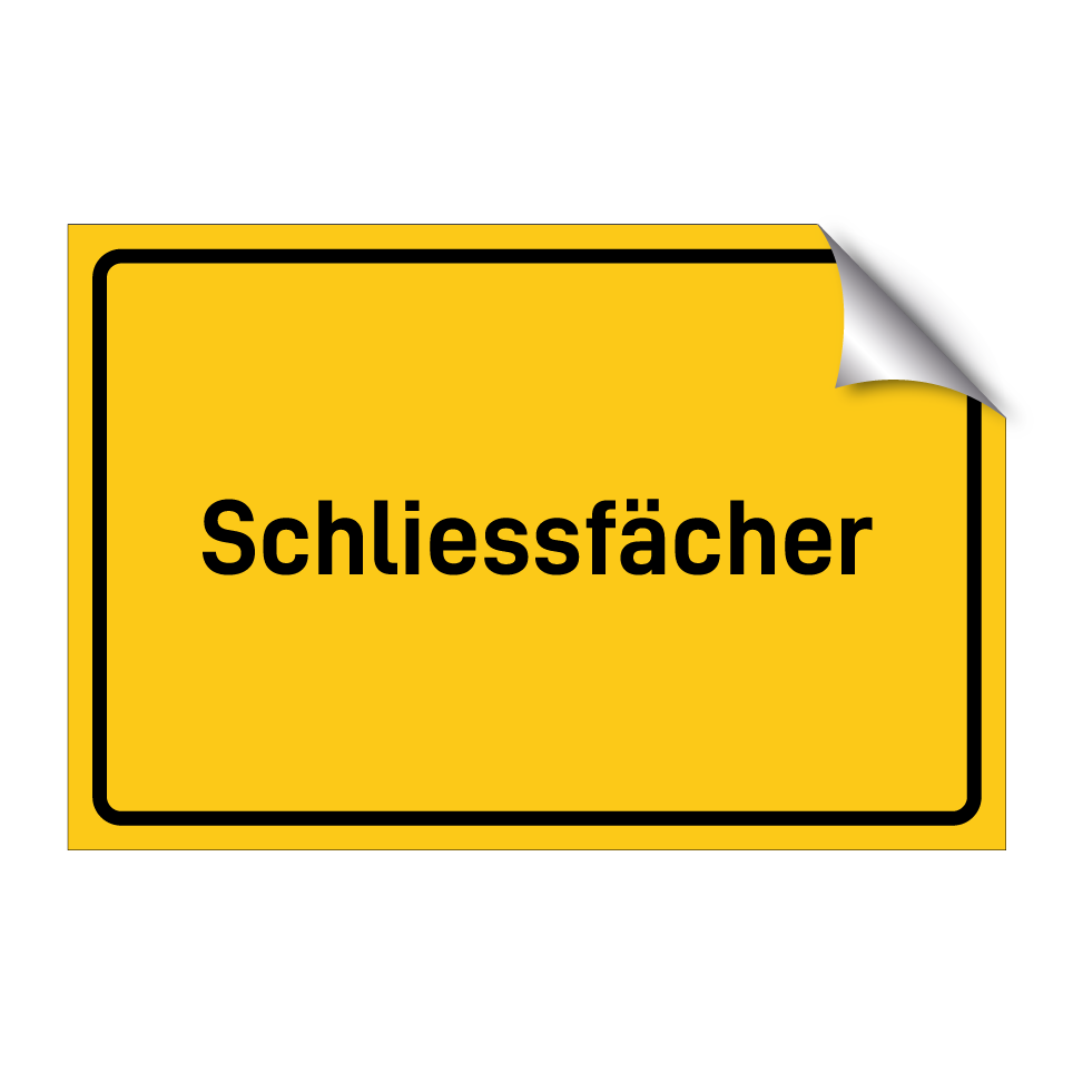 Schliessfächer