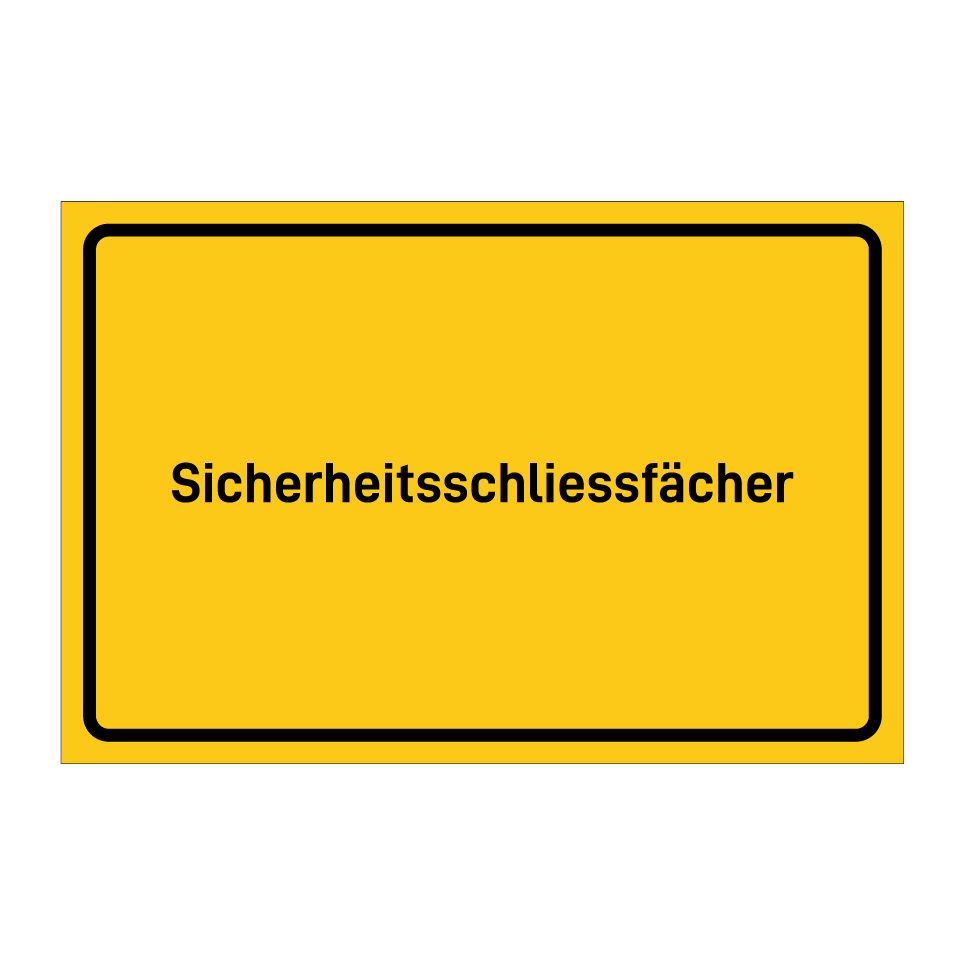 Sicherheitsschliessfächer