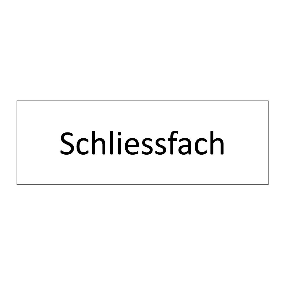 Schliessfach