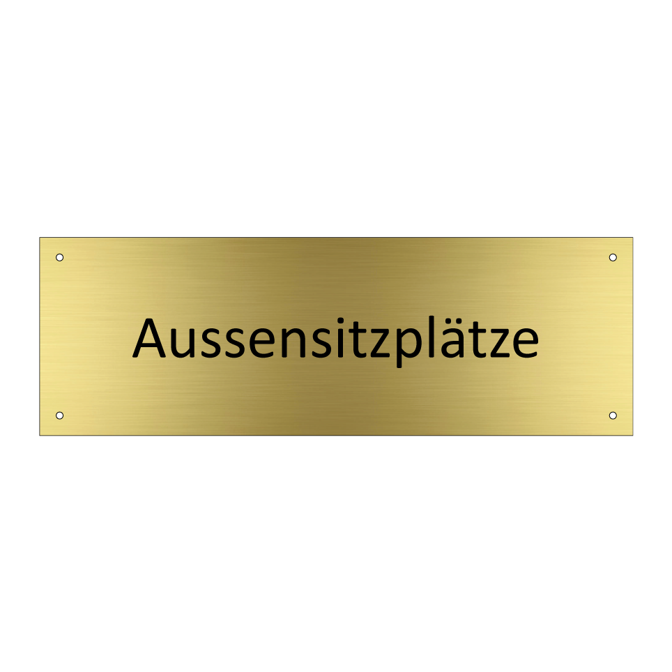 Aussensitzplätze
