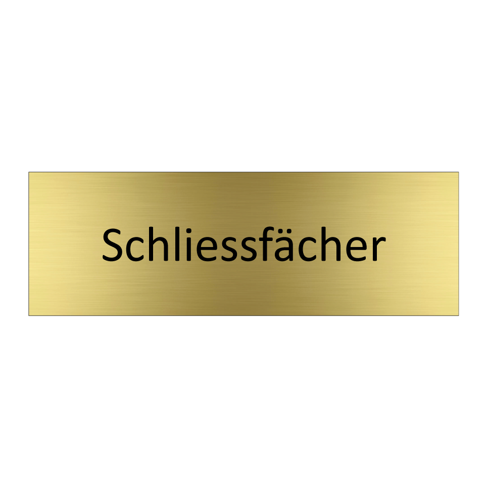 Schliessfächer