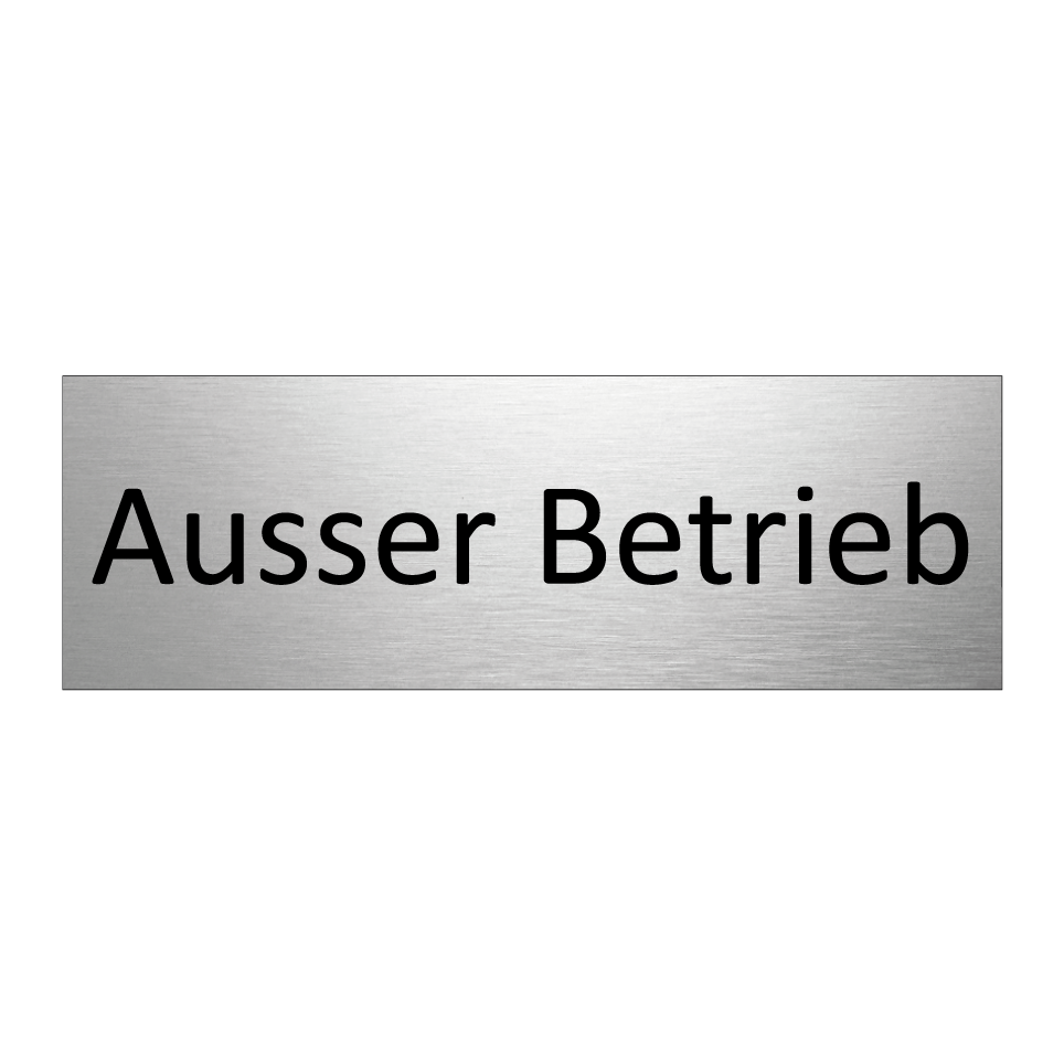 Ausser Betrieb