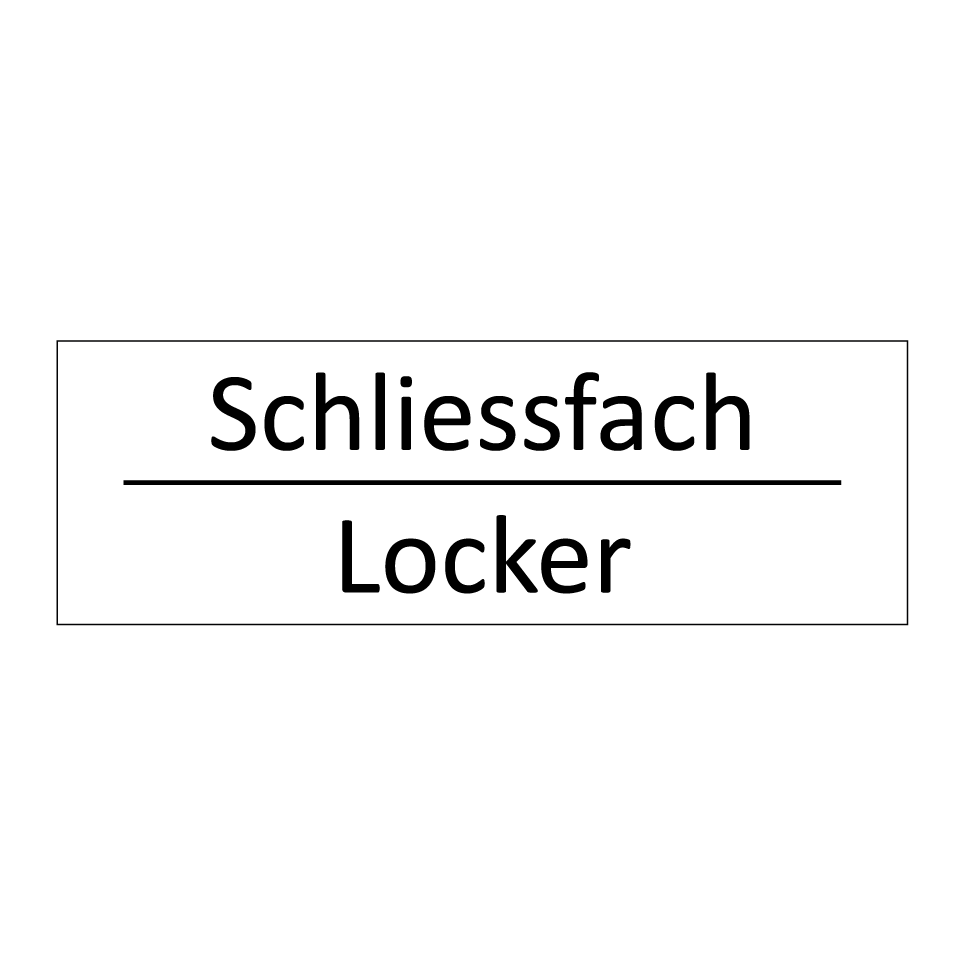Schliessfach - Locker