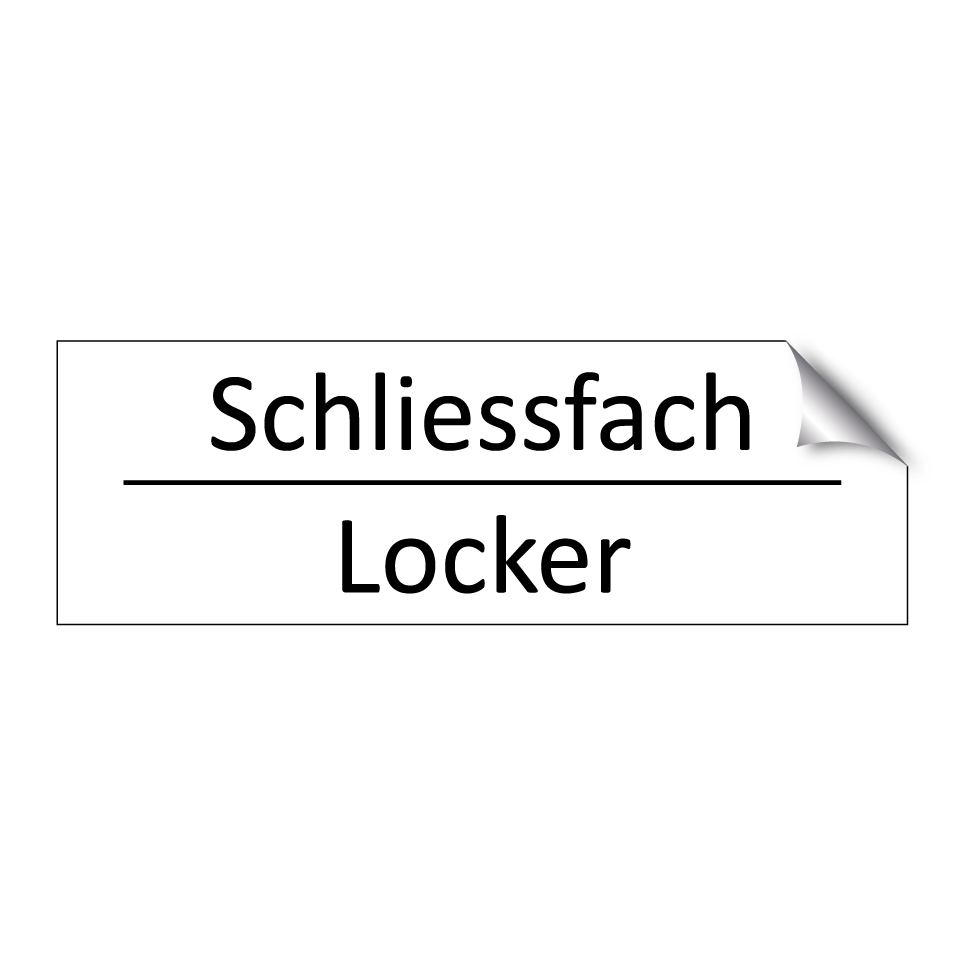 Schliessfach - Locker