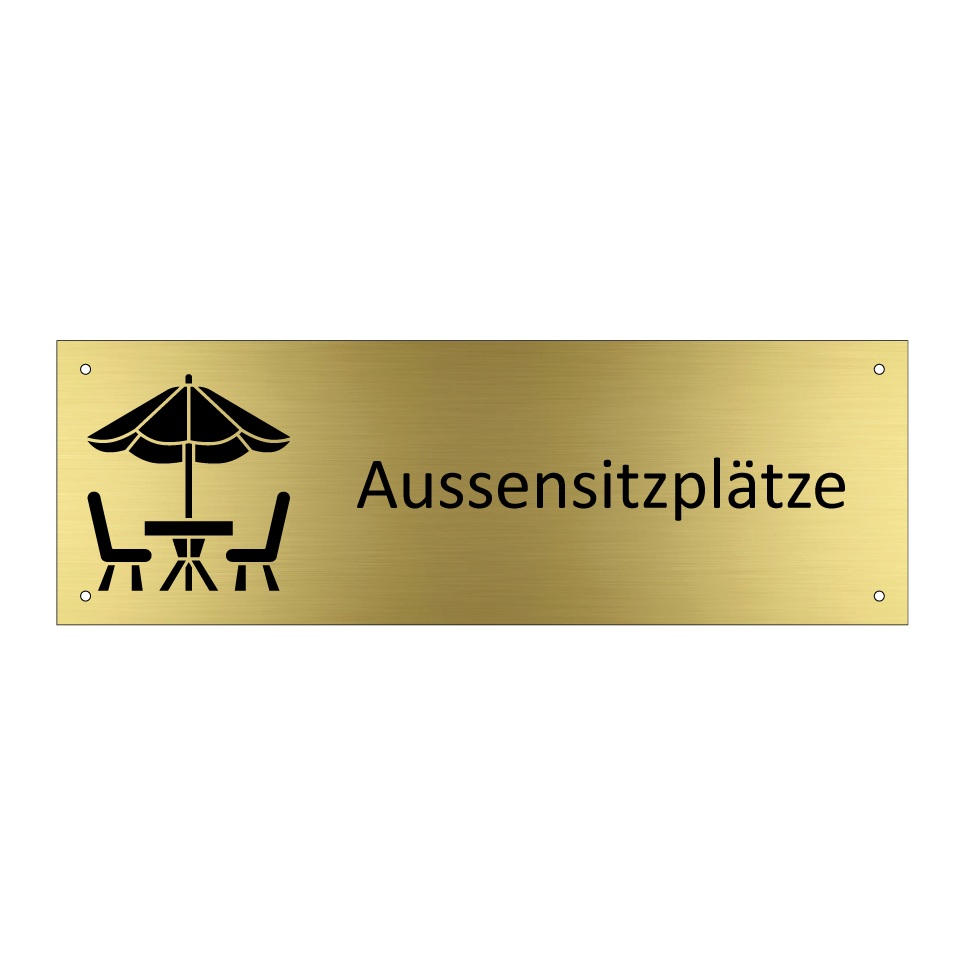 Aussensitzplätze