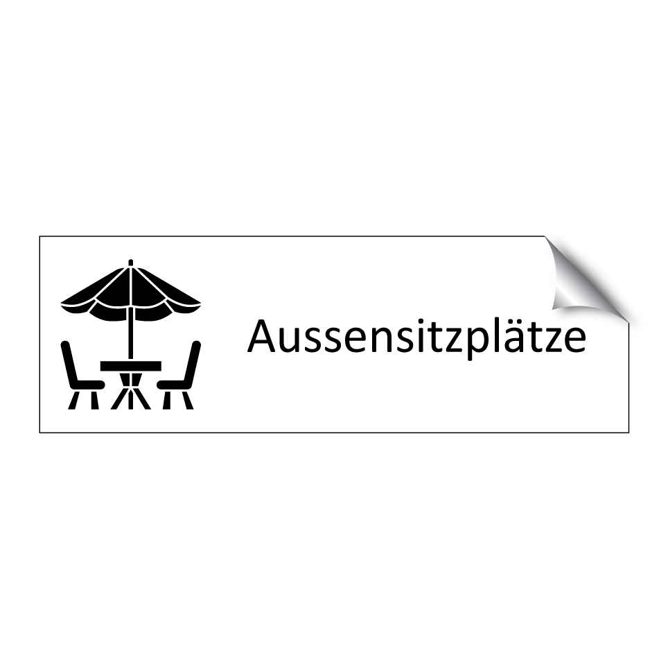 Aussensitzplätze