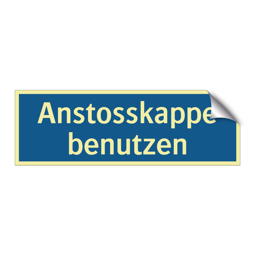 Anstosskappe benutzen
