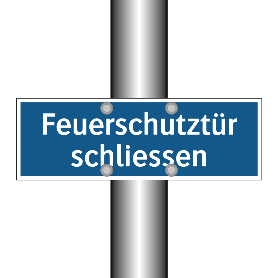 Feuerschutztür schliessen