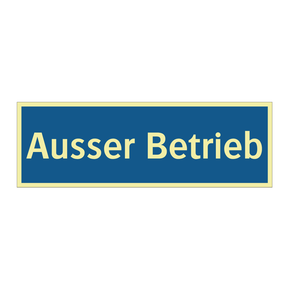 Ausser Betrieb