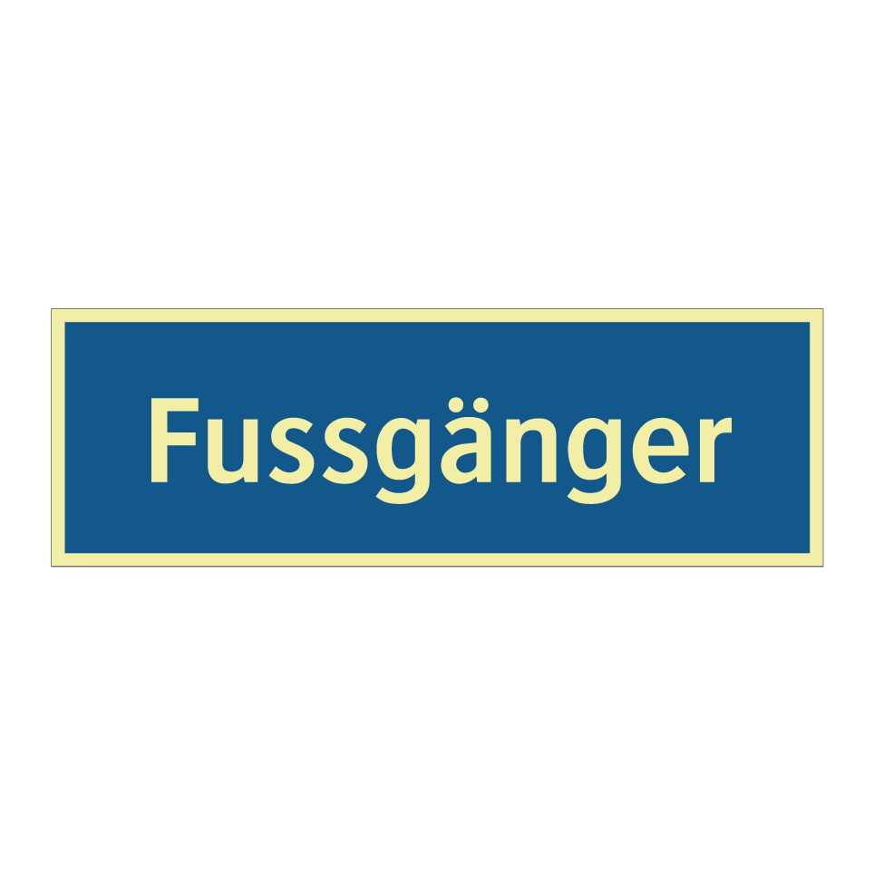 Fussgänger