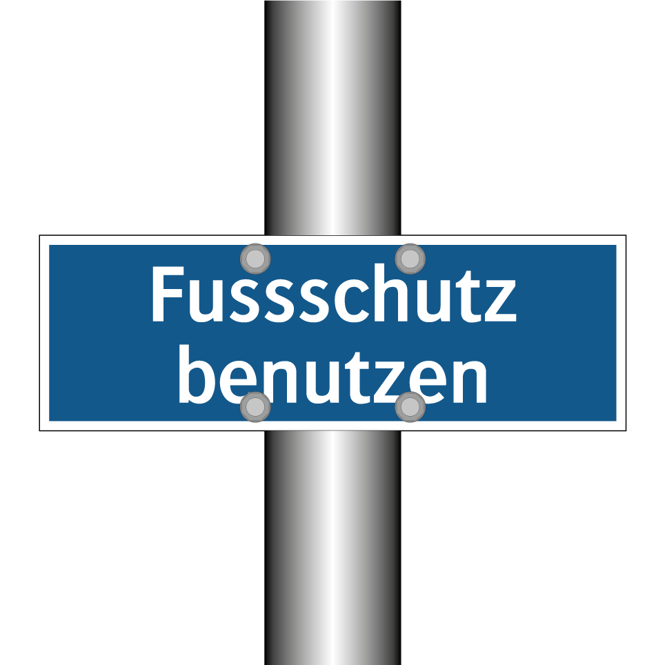 Fussschutz benutzen