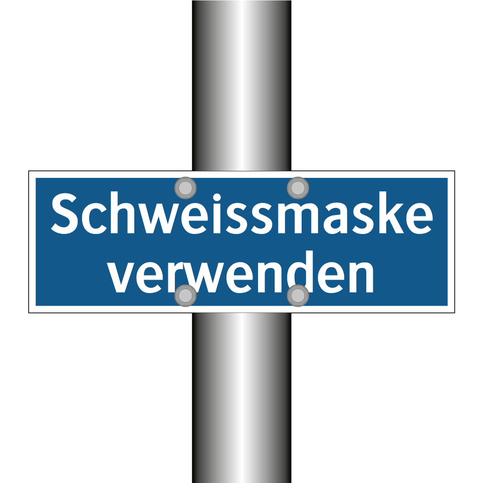 Schweissmaske verwenden