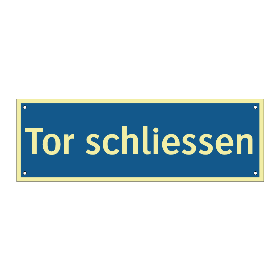 Tor schliessen