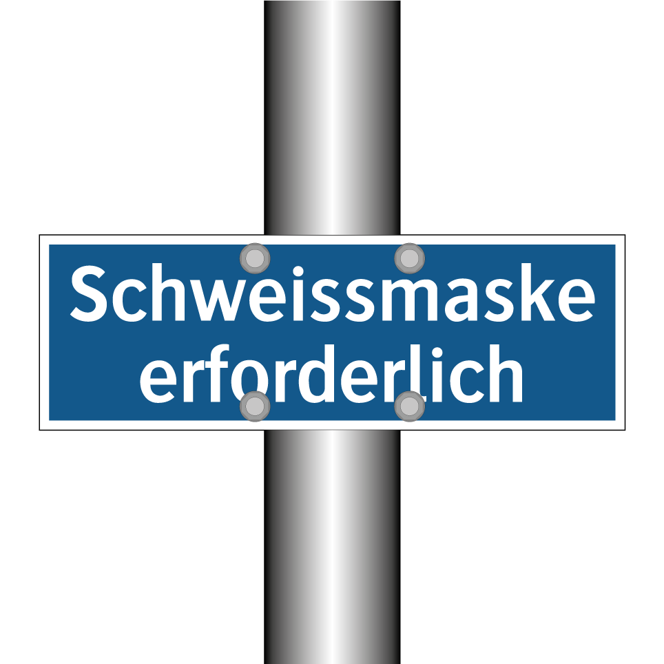 Schweissmaske erforderlich