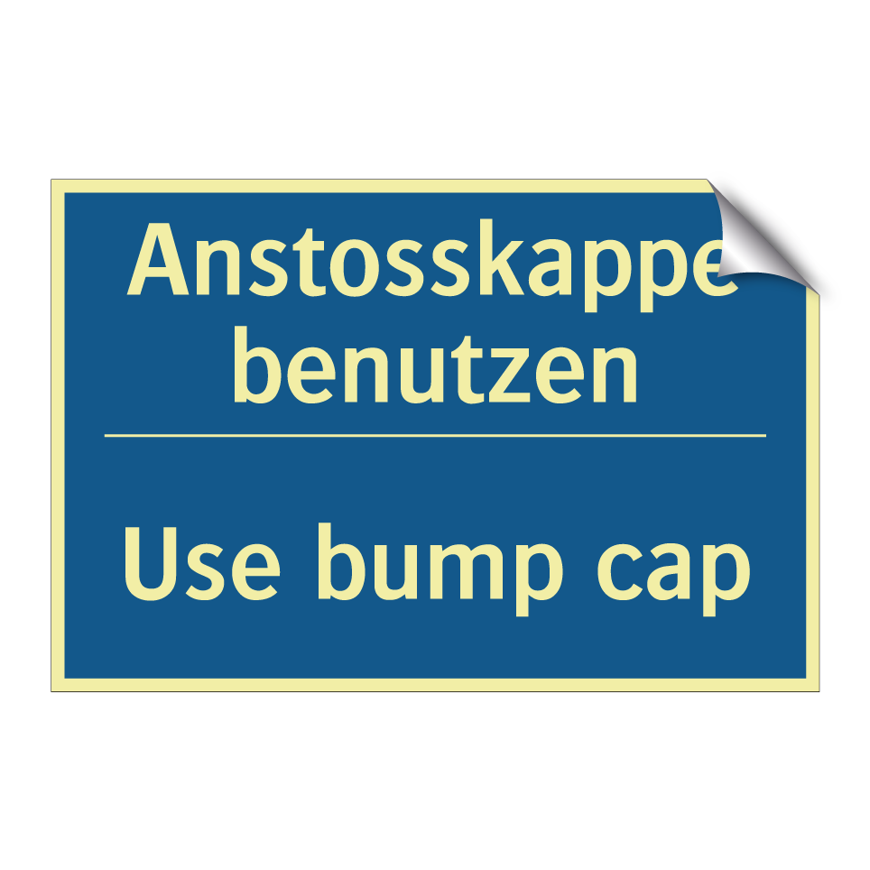 Anstosskappe benutzen - Use bump cap