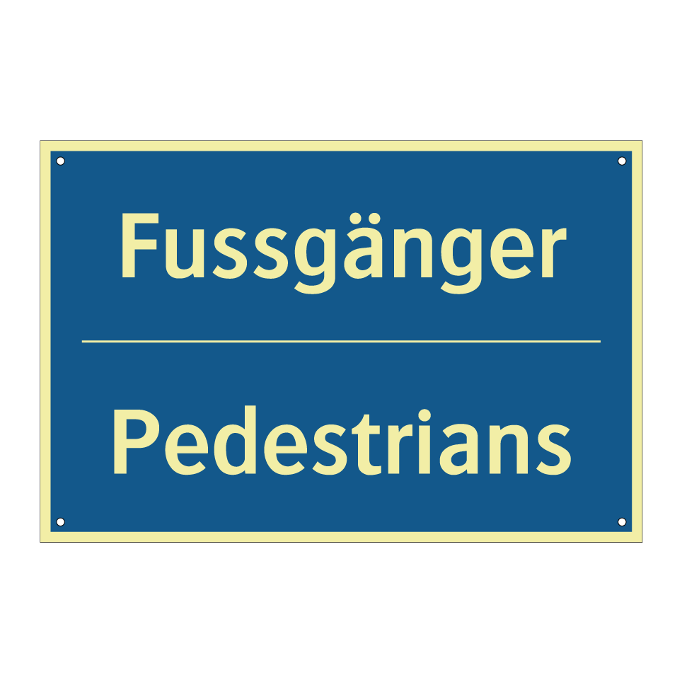 Fussgänger - Pedestrians