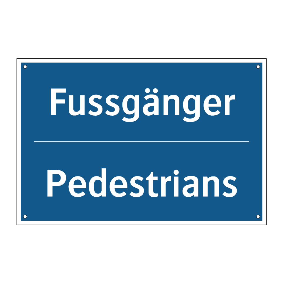 Fussgänger - Pedestrians