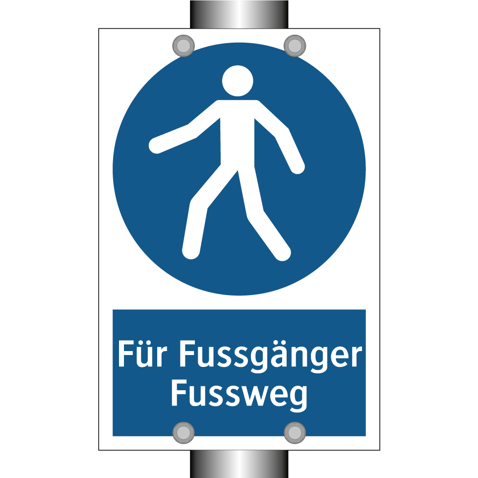 Für Fussgänger Fussweg