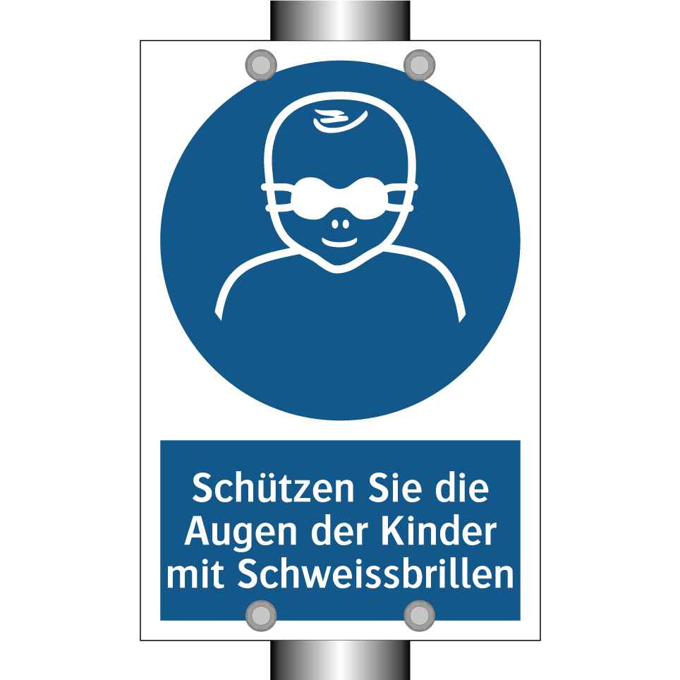 Schützen Sie die Augen der Kinder mit Schweissbrillen
