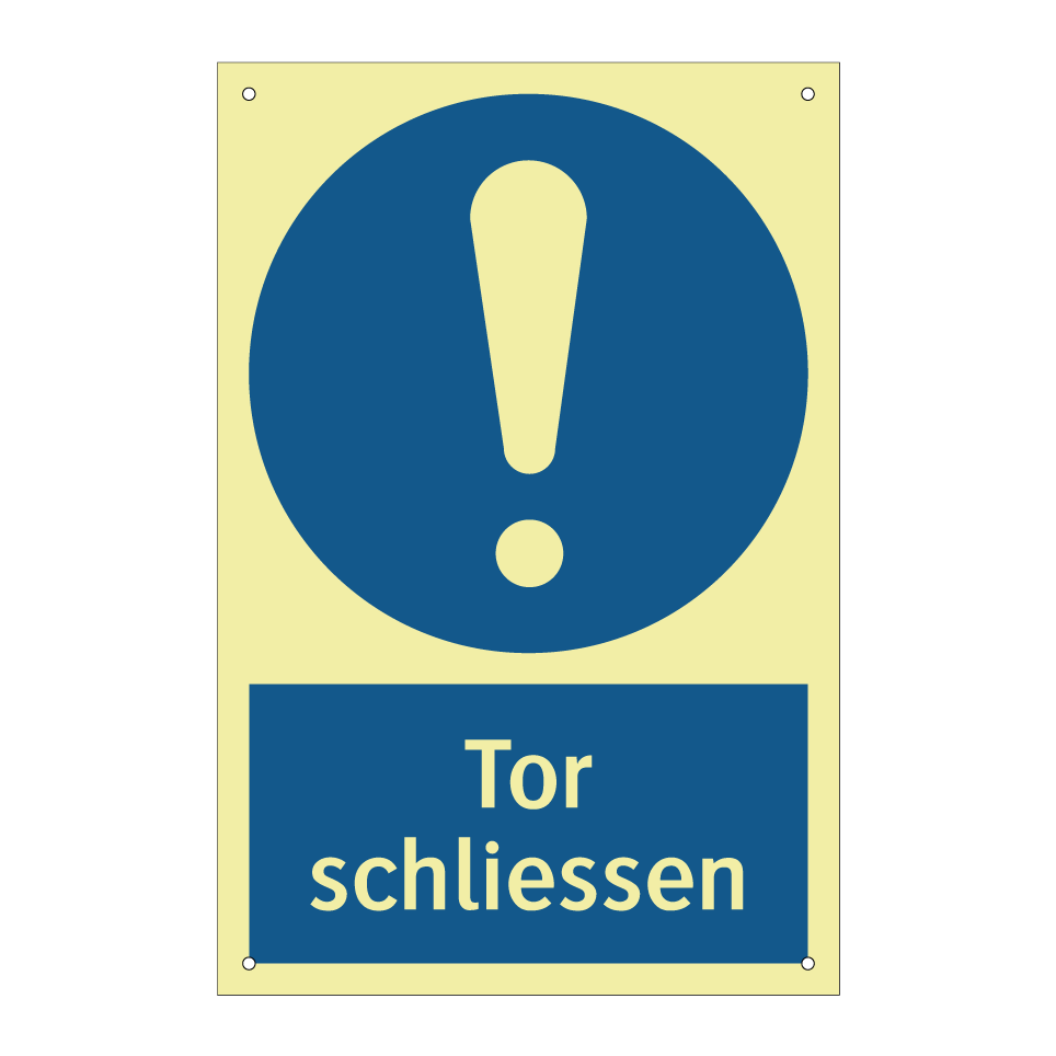 Tor schliessen