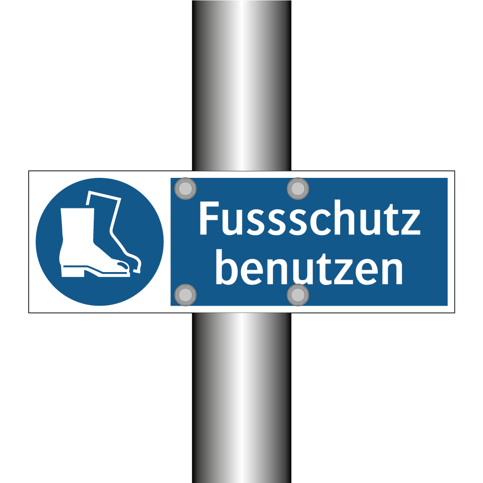 Fussschutz benutzen