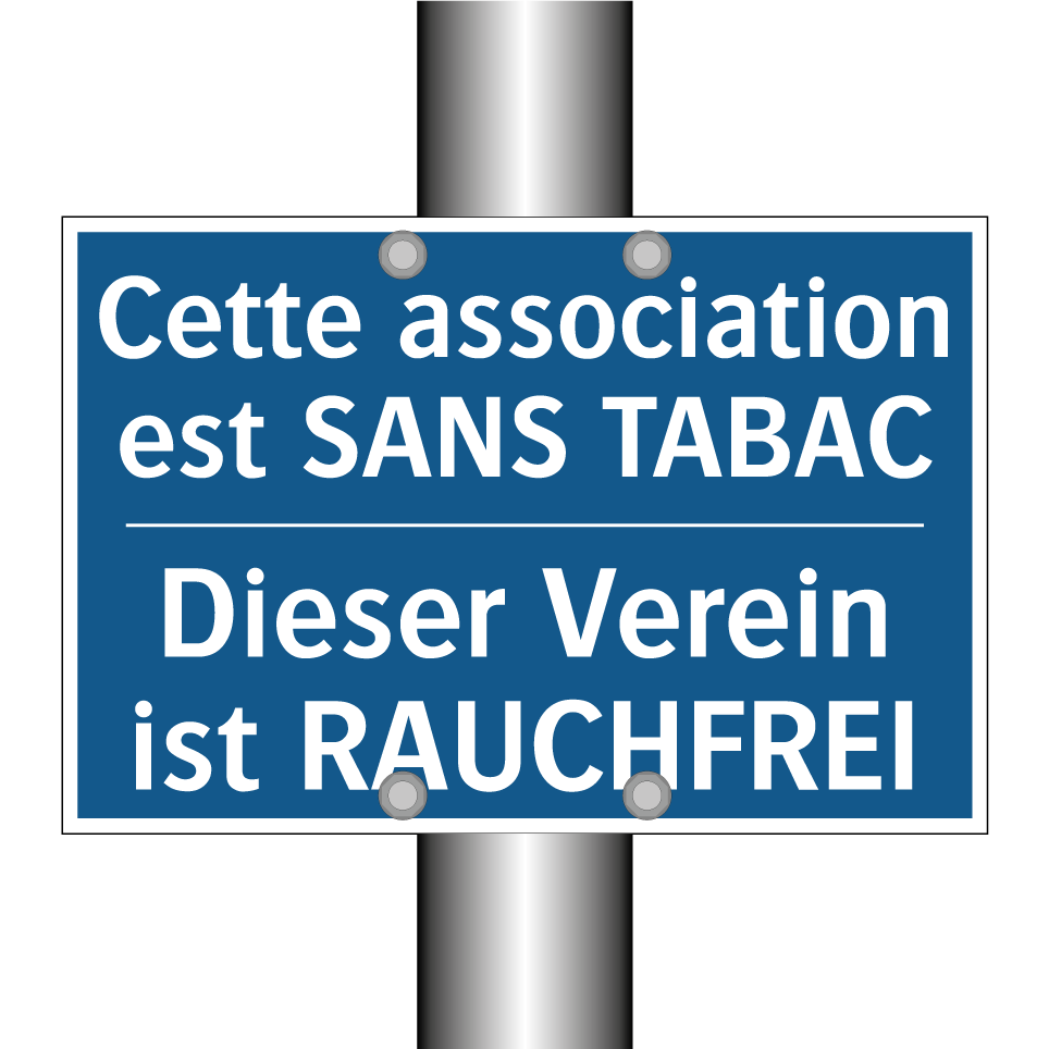 Dieser Verein ist RAUCHFREI - Cette association est SANS TABAC /.../