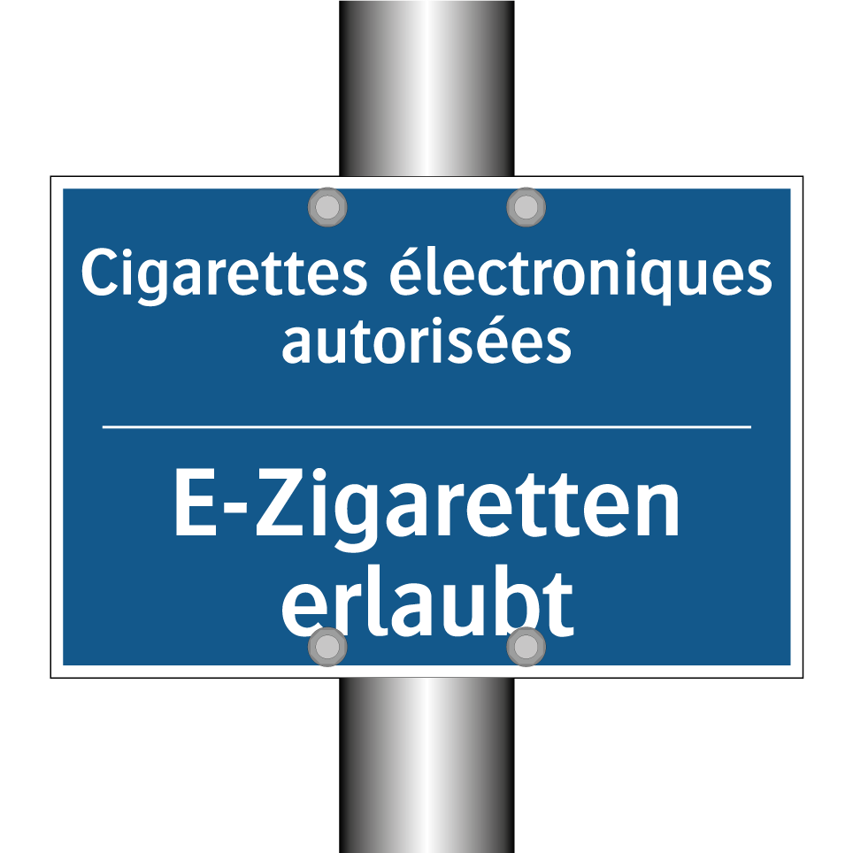 E-Zigaretten erlaubt - Cigarettes électroniques autorisées /.../