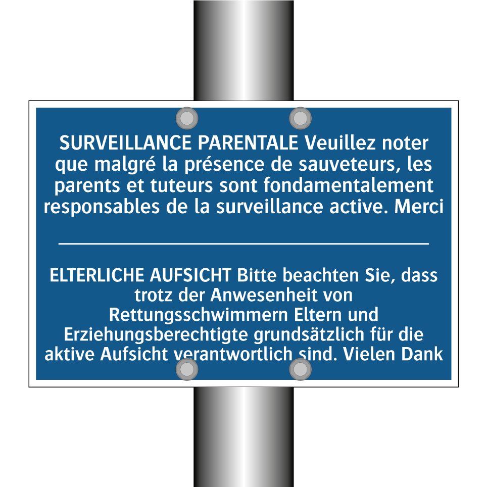 ELTERLICHE AUFSICHT Bitte beachten /.../ - SURVEILLANCE PARENTALE Veuillez /.../