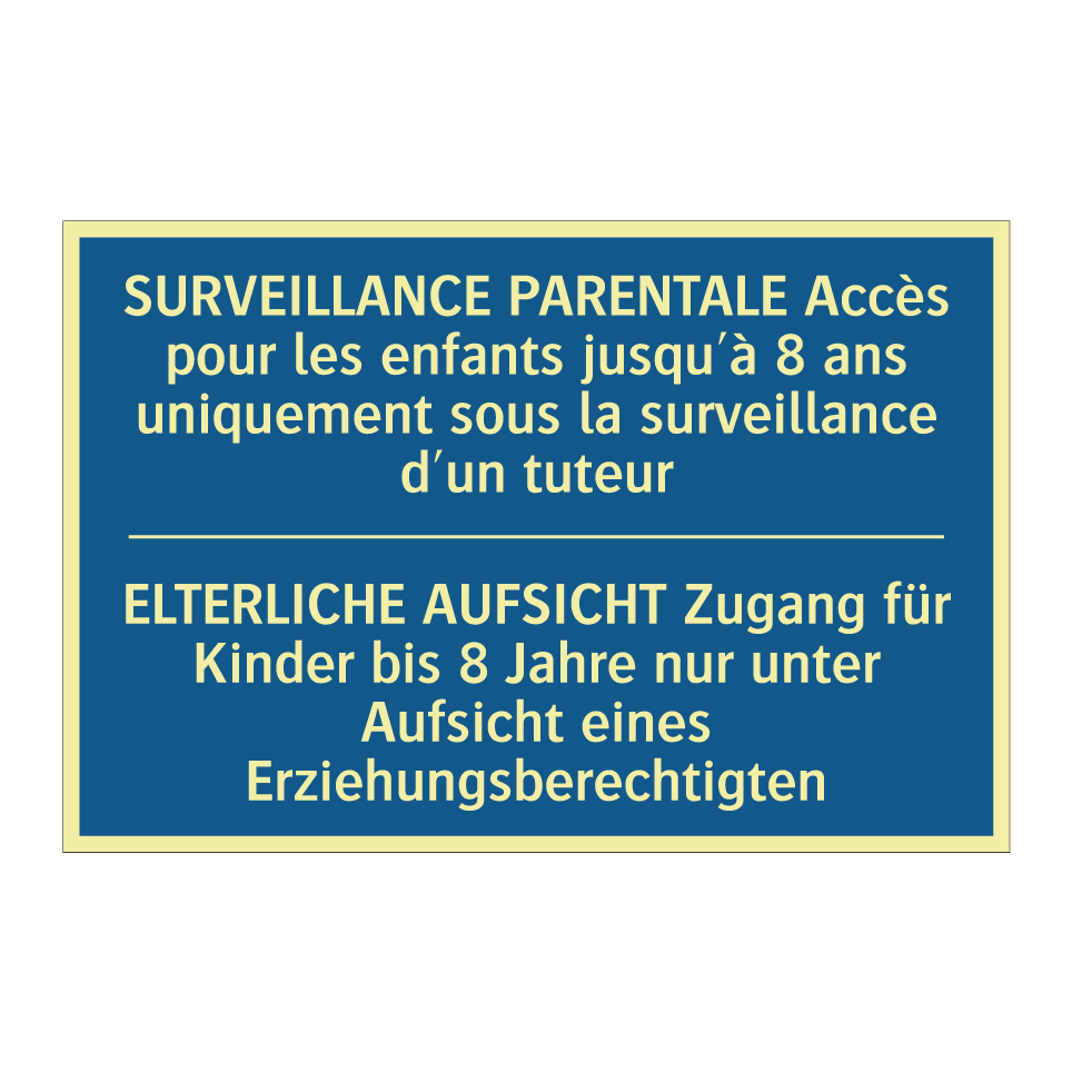 ELTERLICHE AUFSICHT Zugang für /.../ - SURVEILLANCE PARENTALE Accès pour /.../