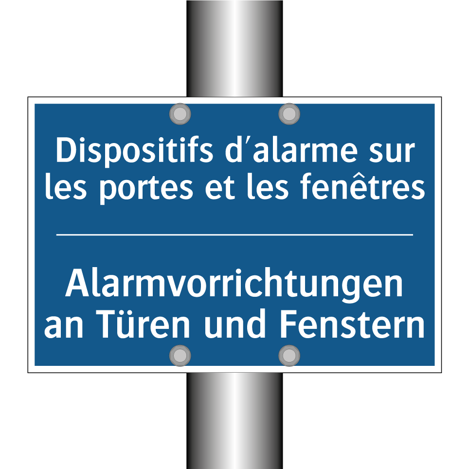 Alarmvorrichtungen an Türen und /.../ - Dispositifs d'alarme sur les portes /.../