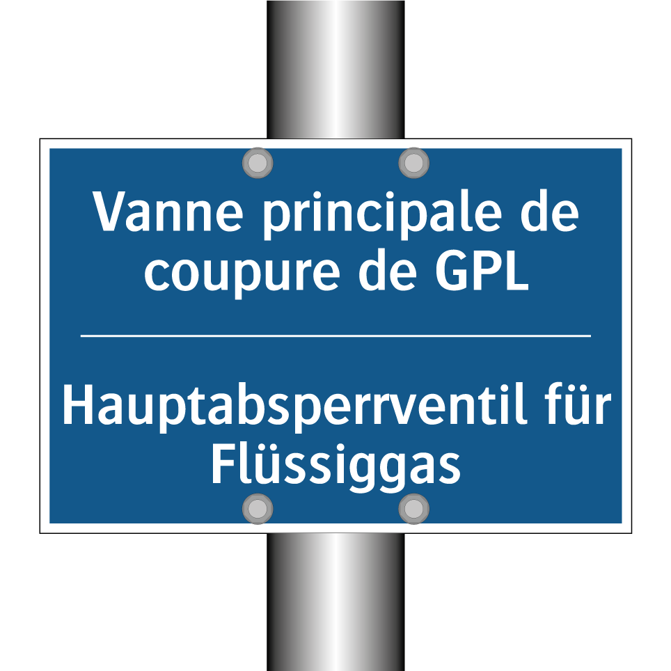 Hauptabsperrventil für Flüssiggas /.../ - Vanne principale de coupure de /.../