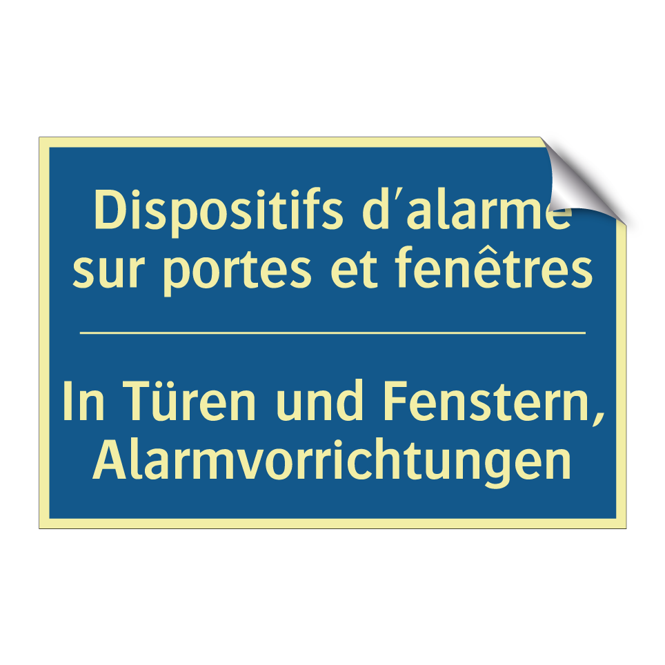 In Türen und Fenstern, Alarmvorrichtungen /.../ - Dispositifs d'alarme sur portes /.../