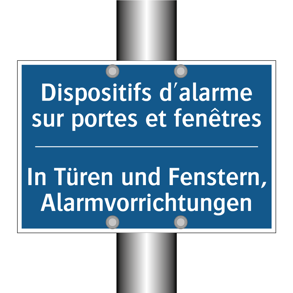 In Türen und Fenstern, Alarmvorrichtungen /.../ - Dispositifs d'alarme sur portes /.../