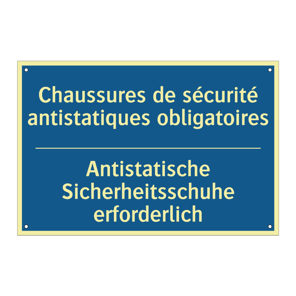 Antistatische Sicherheitsschuhe /.../ - Chaussures de sécurité antistatiques /.../