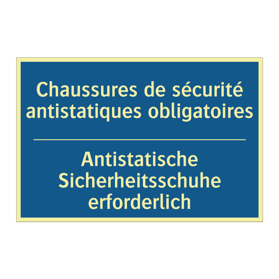 Antistatische Sicherheitsschuhe /.../ - Chaussures de sécurité antistatiques /.../