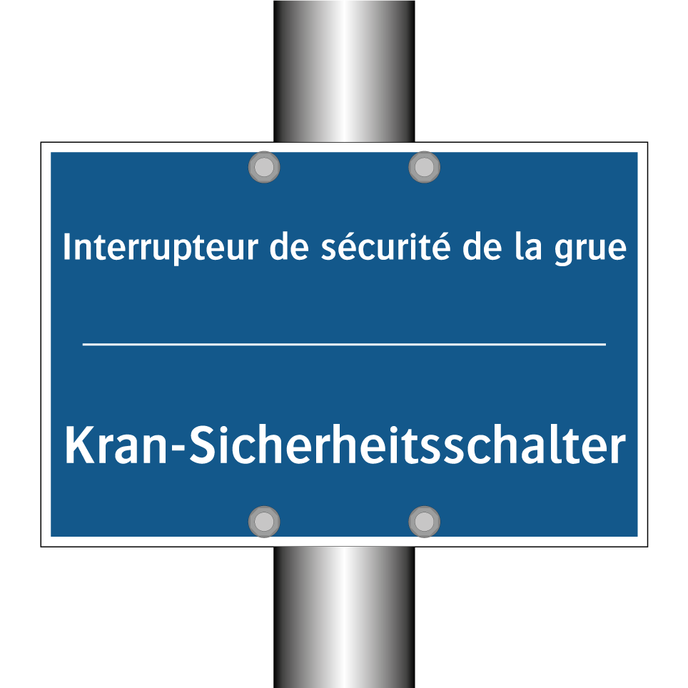 Kran-Sicherheitsschalter - Interrupteur de sécurité de la /.../