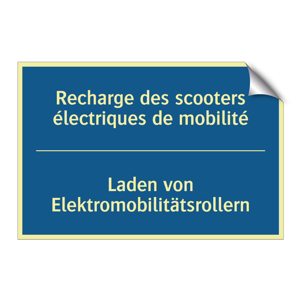 Laden von Elektromobilitätsrollern /.../ - Recharge des scooters électriques /.../