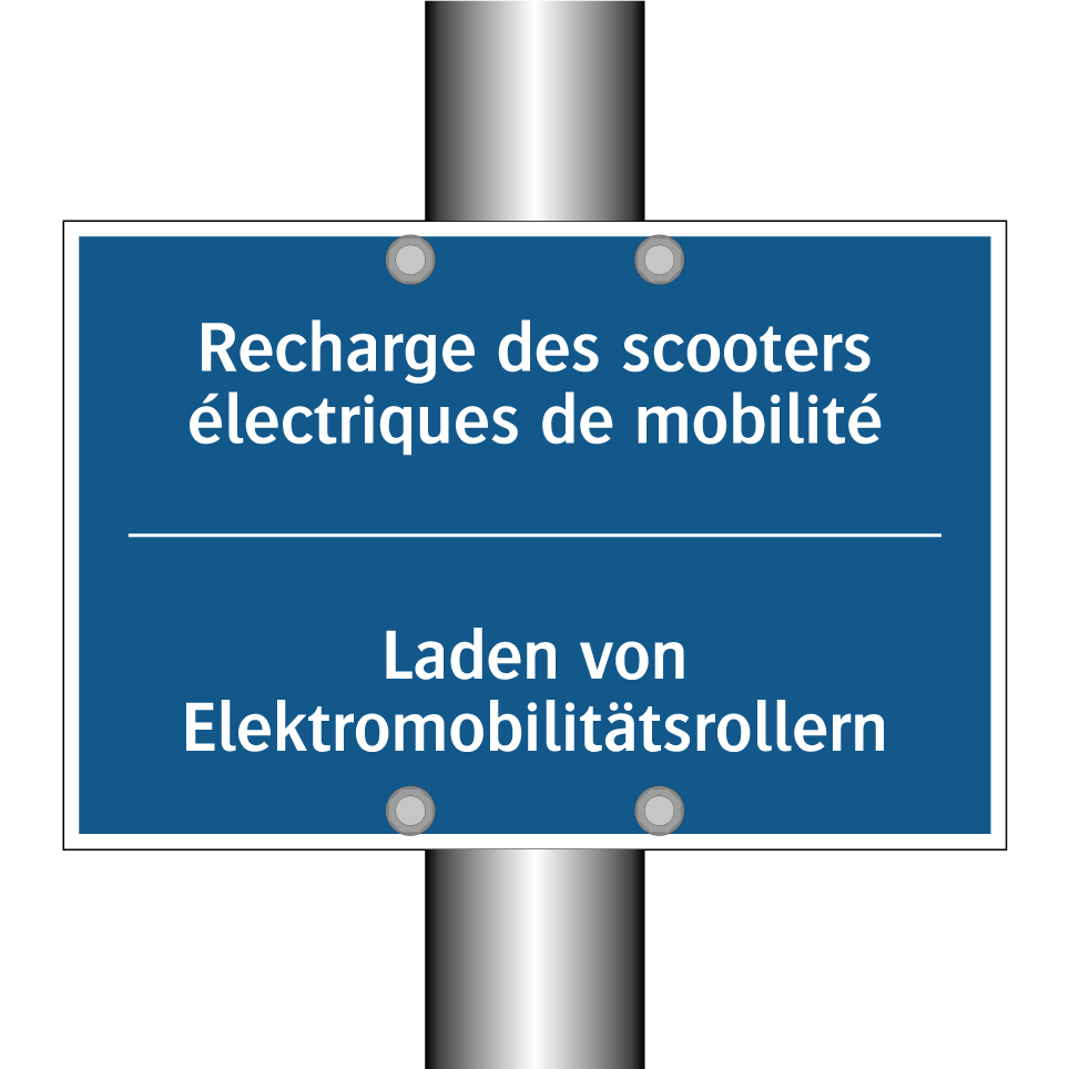 Laden von Elektromobilitätsrollern /.../ - Recharge des scooters électriques /.../