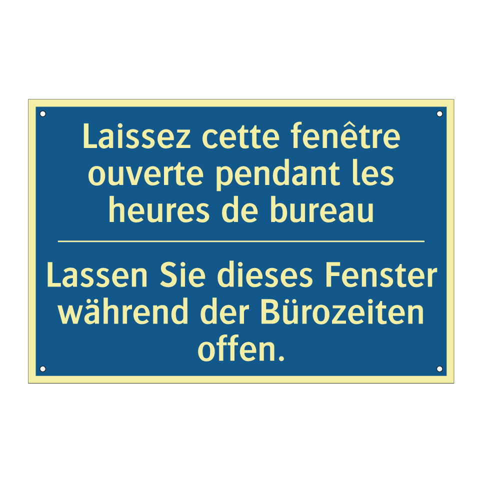 Lassen Sie dieses Fenster während /.../ - Laissez cette fenêtre ouverte /.../