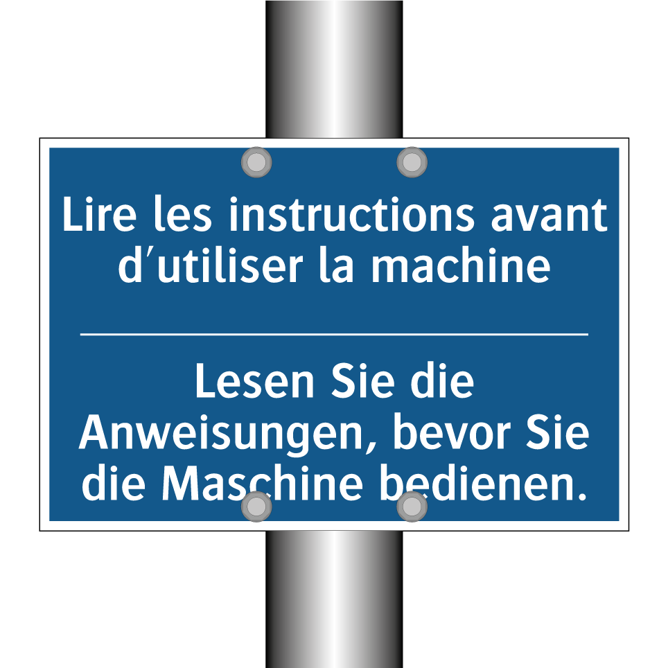 Lesen Sie die Anweisungen, bevor /.../ - Lire les instructions avant d'utiliser /.../