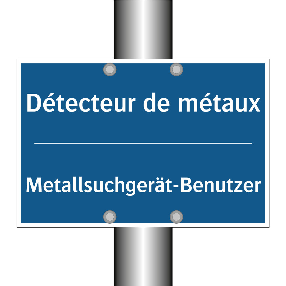 Metallsuchgerät-Benutzer - Détecteur de métaux