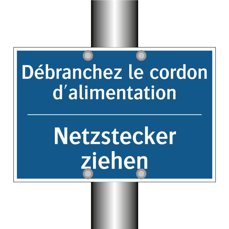 Netzstecker ziehen - Débranchez le cordon d'alimentation /.../
